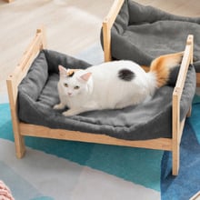 Bettina Rubberwood Pet Bed